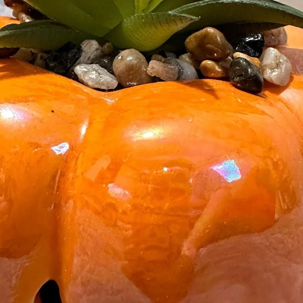 Home decor, hand Painted cinnamon, pumpkin scented acent.